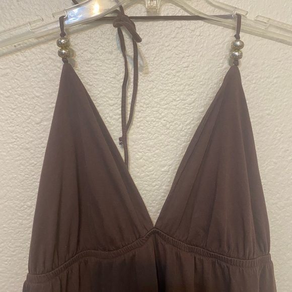 Faded Glory Chocolate Brown Maxi Dress - Picture 2 of 6